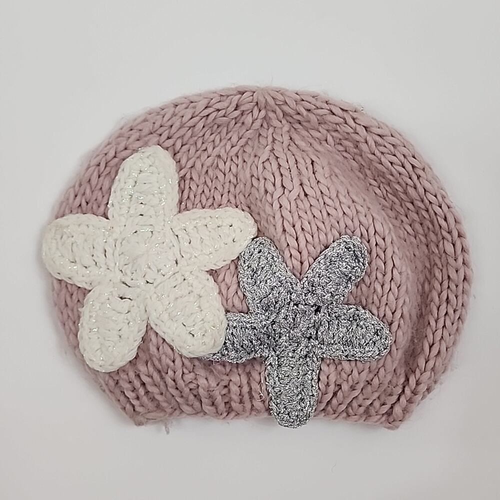 Medium Star Crochet Beanie Hat